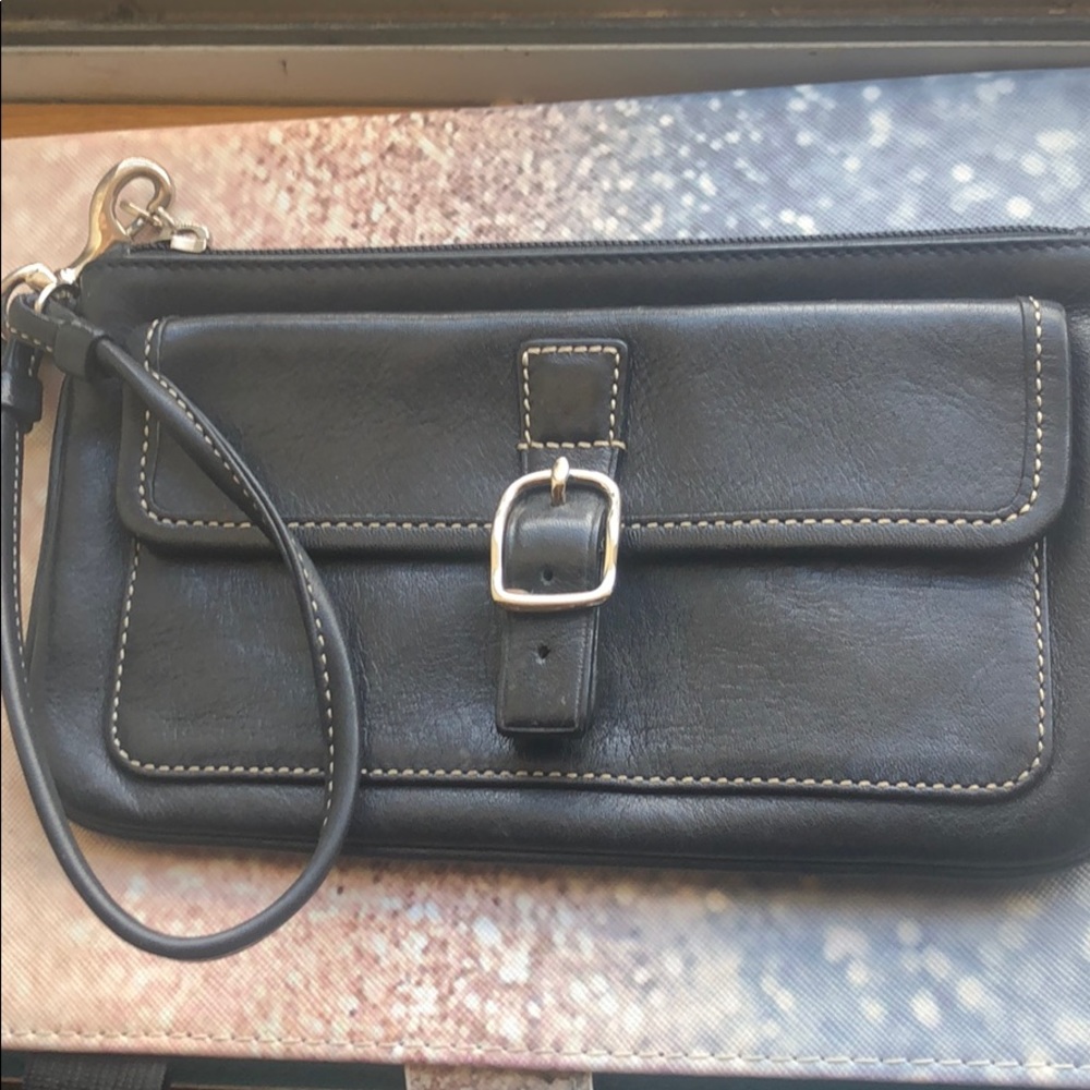 Coach wrist purse